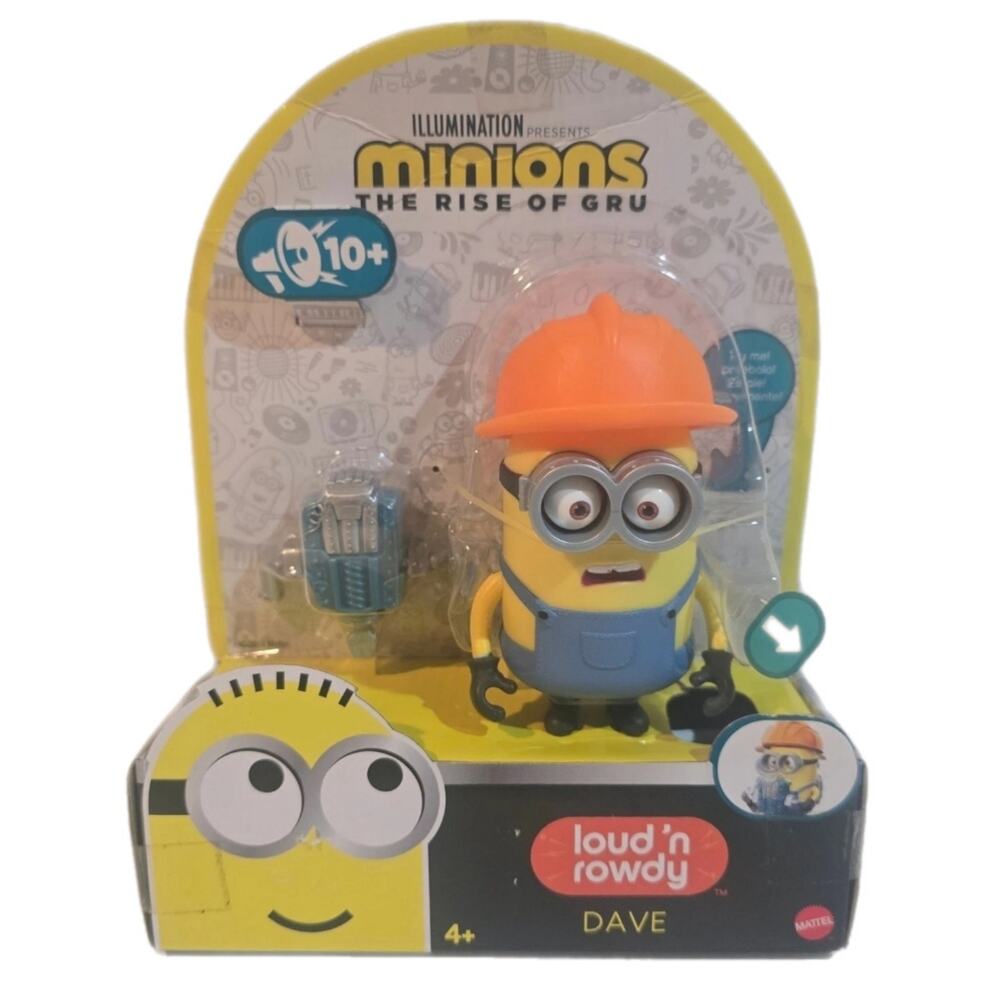 Dave 2022 Minions The Rise‎ Of Gru Family Movie
Doll Toy 10 Sounds Electronic